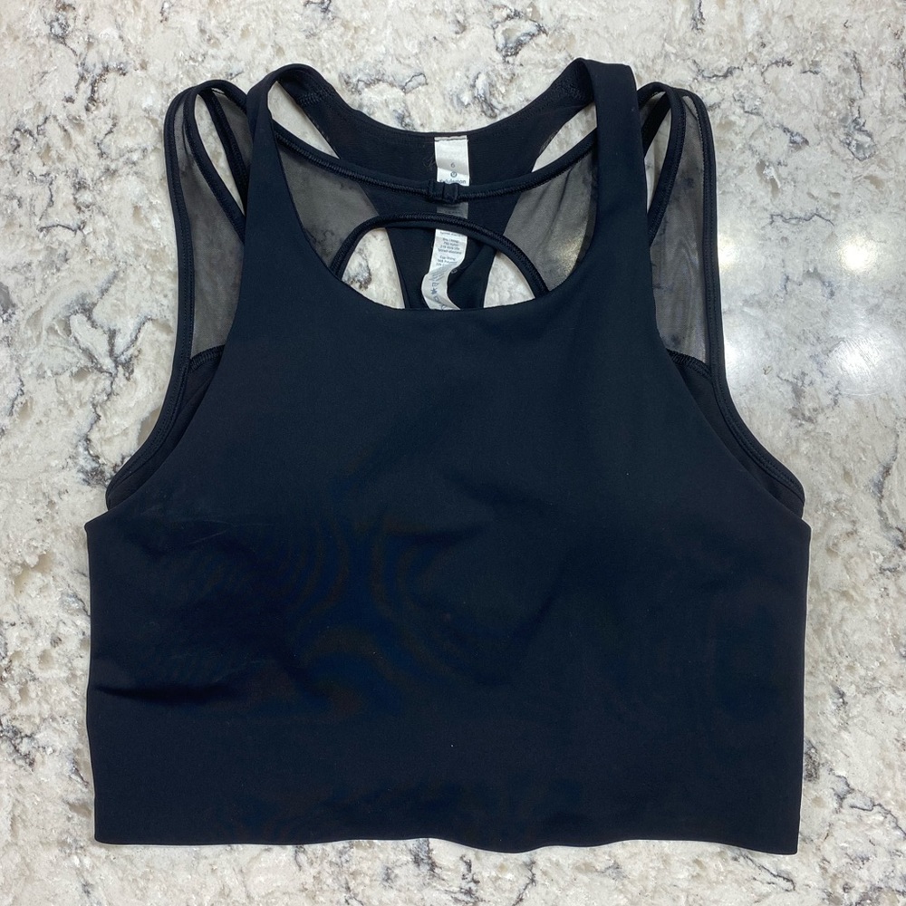 Lululemon tank with built in bra
